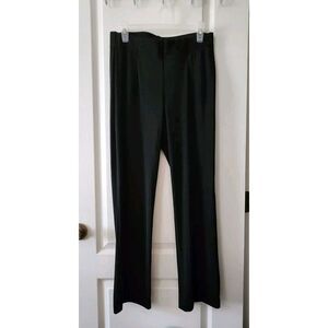 Easywear By Chico's Black  Women's Pants Pull-on High Rise‎ Straight-leg Size 1